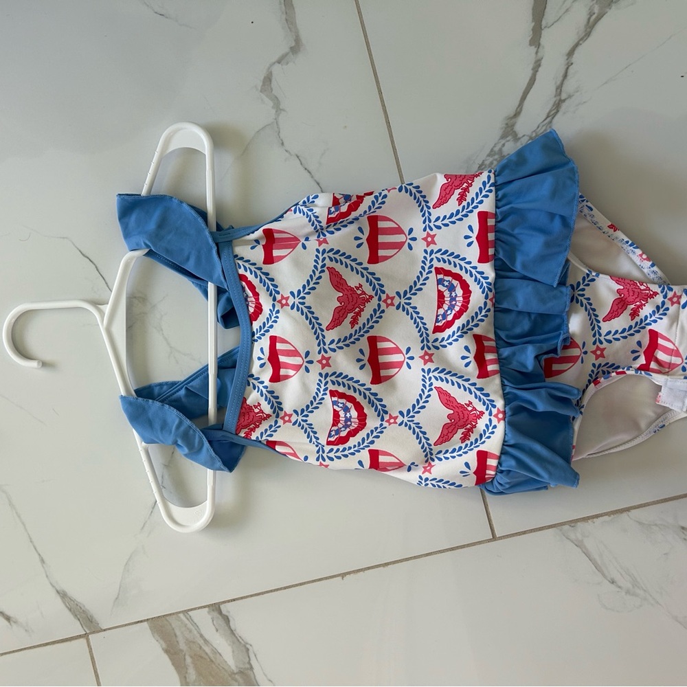 The Beaufort Bonnet Company Blue Swimsuit